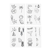 Inked By Dani Paradise Temporary Tattoo Pack