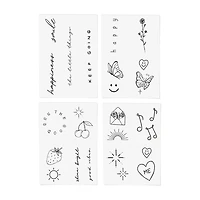 Inked By Dani Feel Good Temporary Tattoo Pack