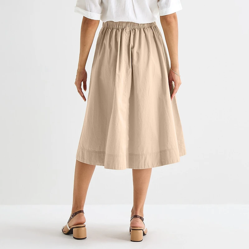 Liz Claiborne Womens A-Line Skirt
