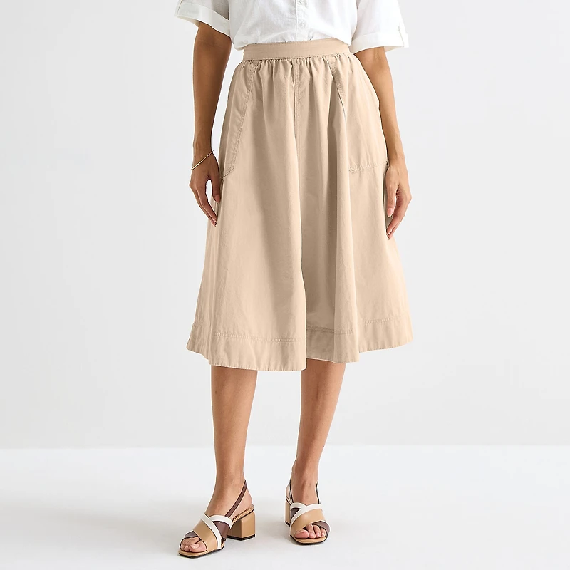 Liz Claiborne Womens A-Line Skirt
