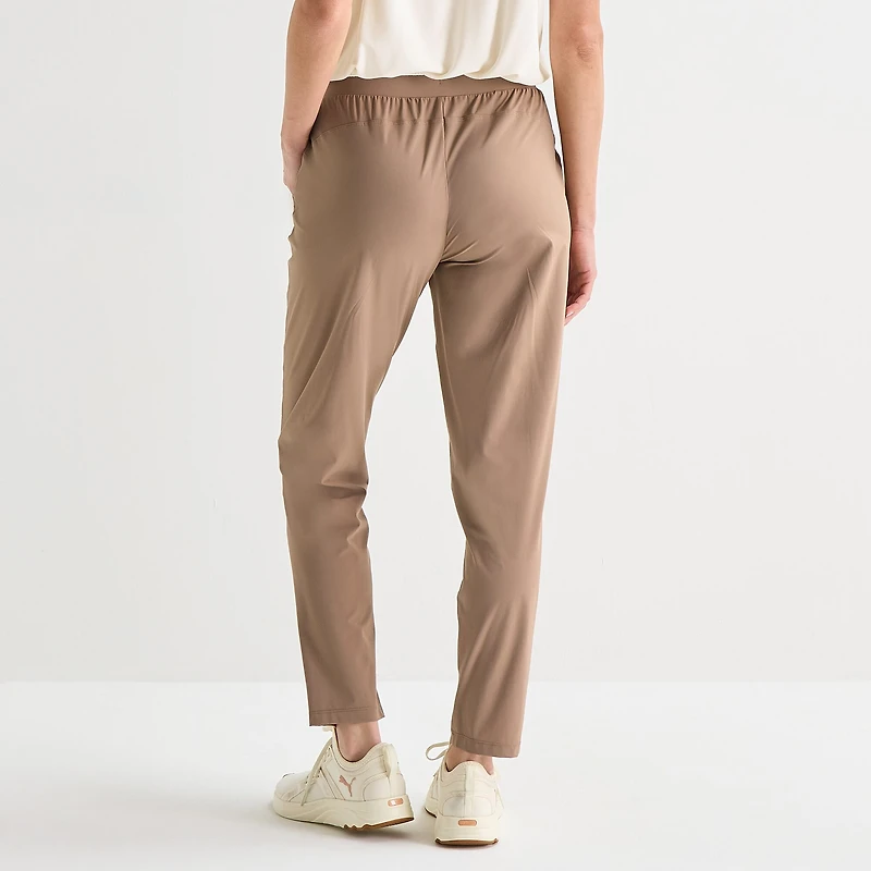 Stylus Womens Slim Mid Rise Jogger Pant