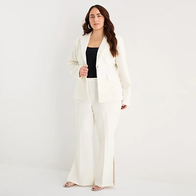 Bold Elements Womens Plus Bootcut Mid Rise Trouser