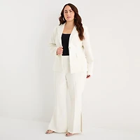 Bold Elements Womens Plus Bootcut Mid Rise Trouser