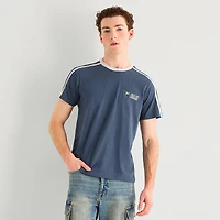 Arizona Slim Fit Mens Crew Neck Short Sleeve Graphic T-Shirt