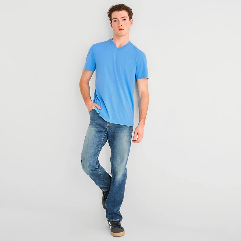 Arizona Mens V Neck Short Sleeve T-Shirt