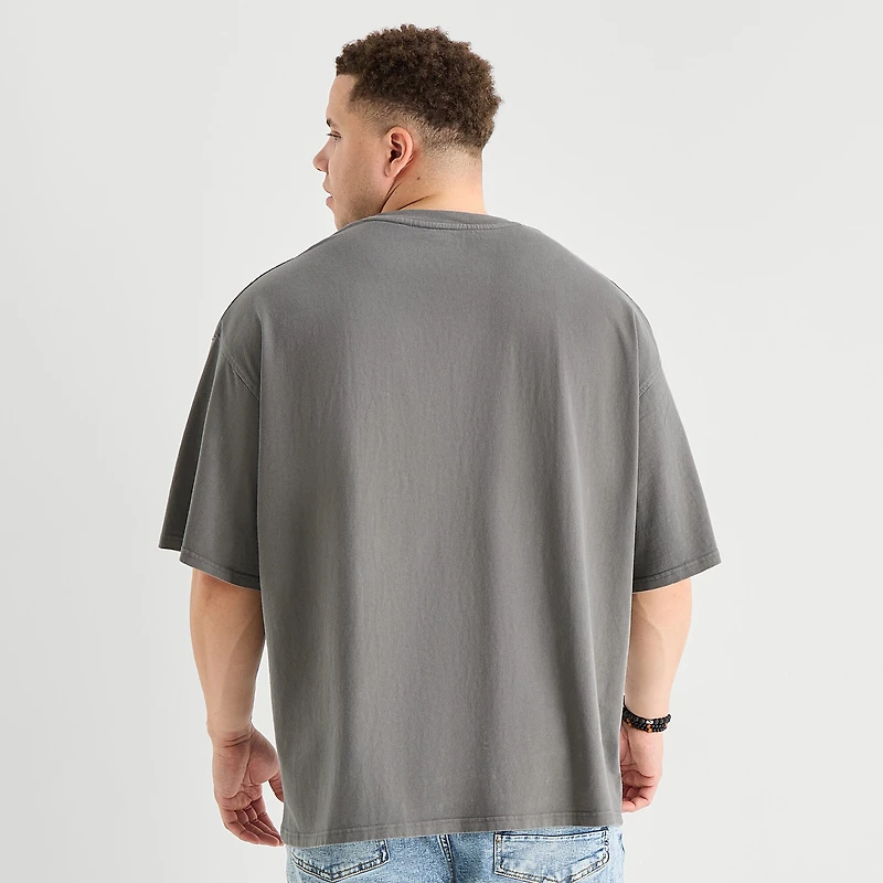 Arizona Mens Crew Neck Short Sleeve Big and Tall T-Shirt