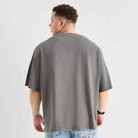 Arizona Mens Crew Neck Short Sleeve Big and Tall T-Shirt