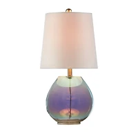 510 Design Ranier Iridescent Glass Table Lamp