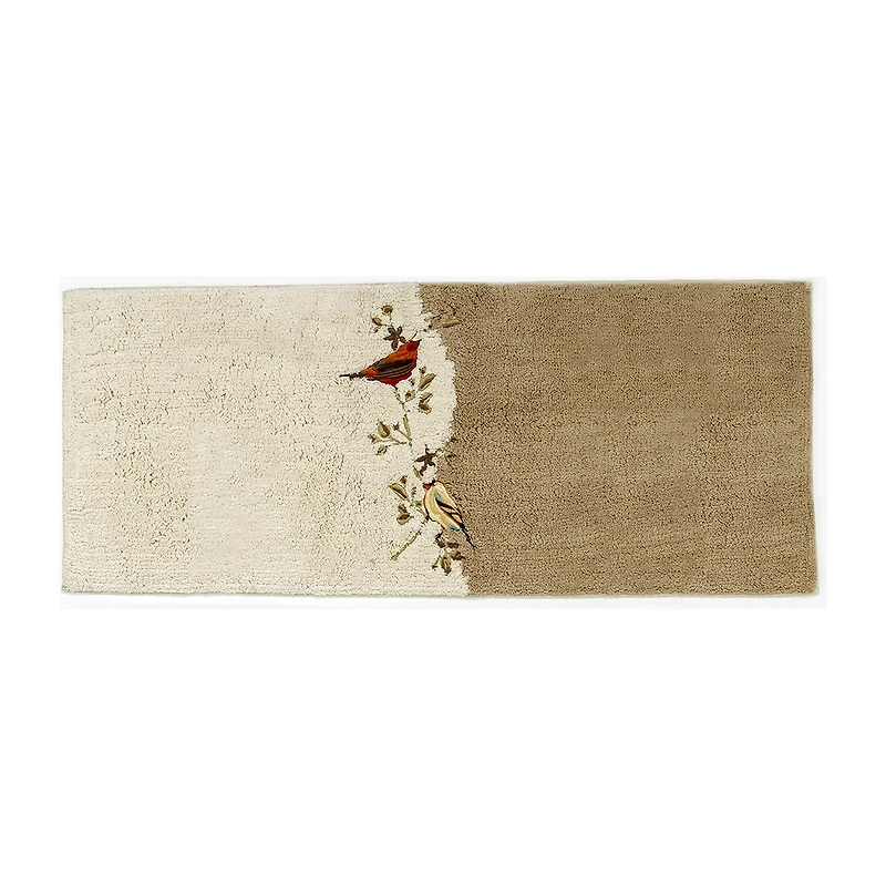 Avanti Gilded Birds Bath Runner