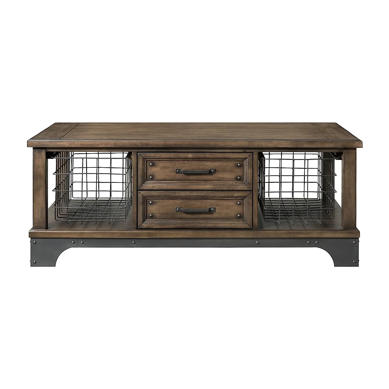 Intercon Incorporated Whiskey River Living Room 2-Drawer Coffee Table