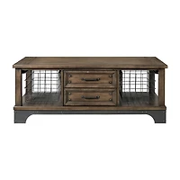 Intercon Incorporated Whiskey River Living Room 2-Drawer Coffee Table