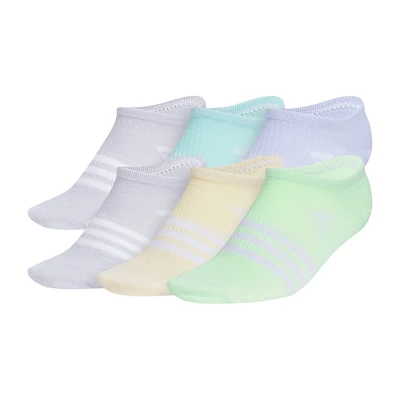 adidas Little & Big Kid Girls 6 Pair No Show Socks