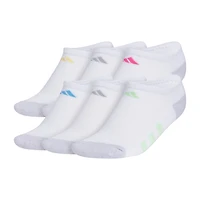 adidas Little & Big Kid Girls 6 Pair No Show Socks