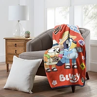 Northwest Road Trip Bluey Midweight Throw