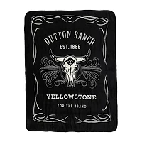 Northwest Yellowstone Whiskey Label Midweight Throw