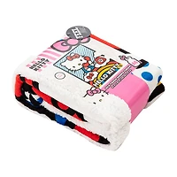 Northwest Phone Sherpa Hello Kitty Midweight Throw