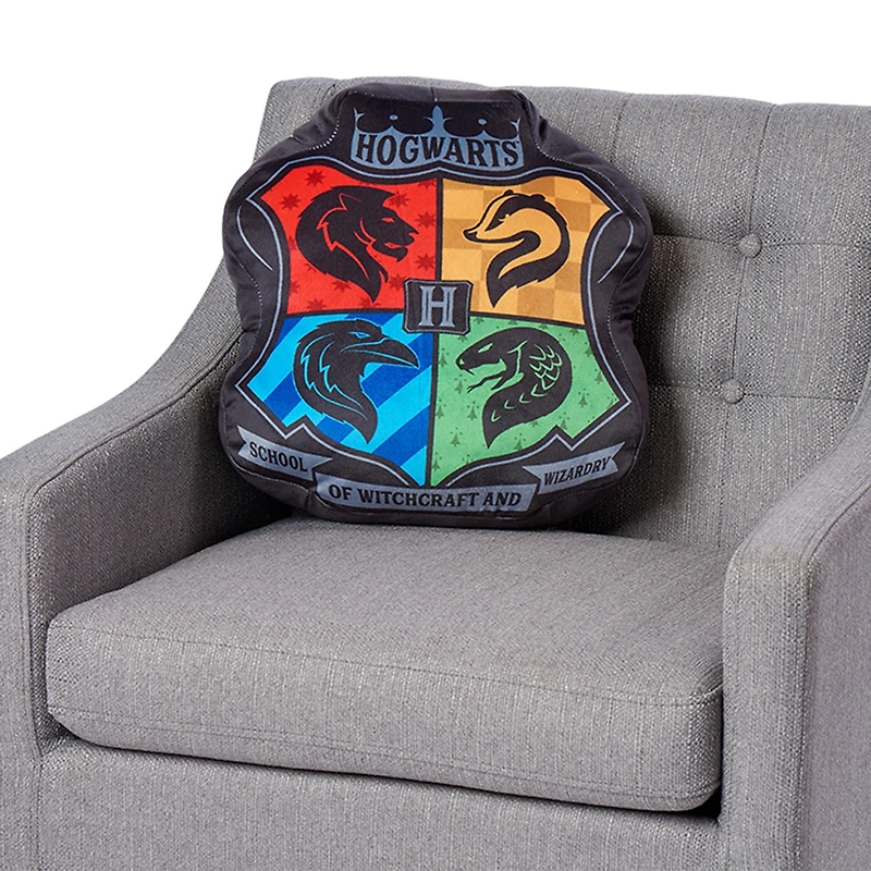 Northwest Hogwarts Crest Cloud Harry Potter Throw Pillow