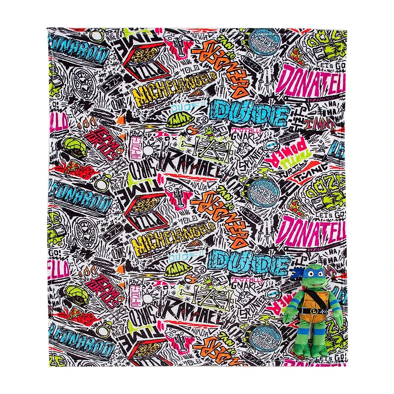 Northwest Teenage Mutant Ninja Turtles Hugger Lightweight Throw