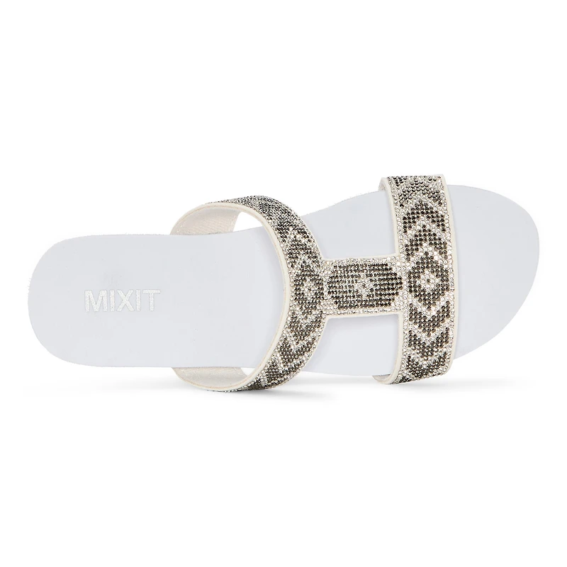 Mixit Womens Chevron H Band Wedge Sandals