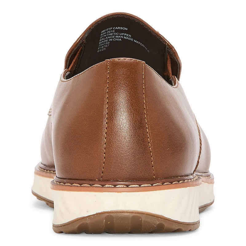 Stafford Carson Boys Round Closed Toe Slip-On Shoe