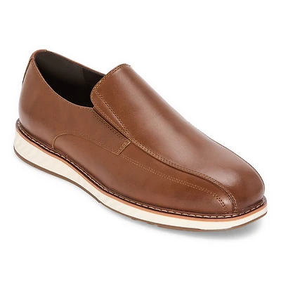 Stafford Carson Boys Round Closed Toe Slip-On Shoe