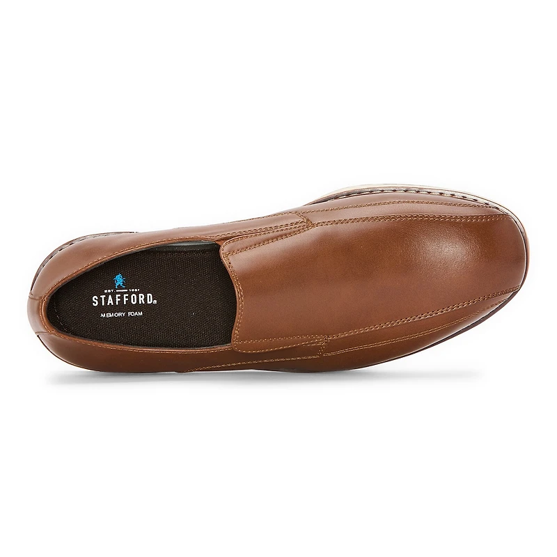 Stafford Carson Boys Round Closed Toe Slip-On Shoe