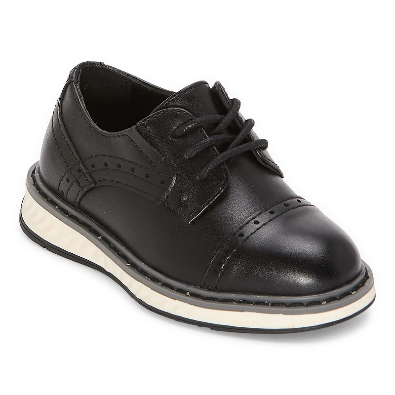 Stafford Lil Cooper Toddler Boys Cap Closed Toe Oxford Shoes