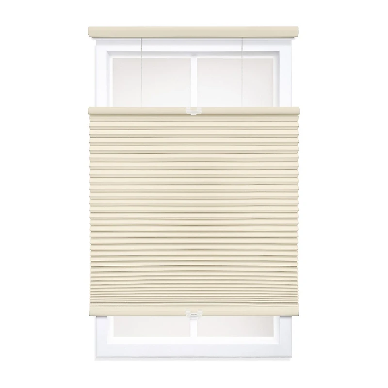 Eco Estates Cut-To-Width Cordless Top Down Bottom Up Blackout Cellular Shade