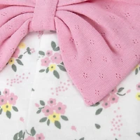 Baby Essentials Girls 4-pc. Pant Set