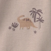 Carter's Baby Boys Short Sleeve Animal Romper