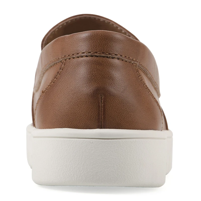 White Mountain Nocci Womens Almond Closed Toe Slip-On Shoe