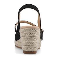 Journee Collection Womens Asmyna Espadrille Wedge Sandals