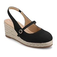 Journee Collection Womens Asmyna Espadrille Wedge Sandals