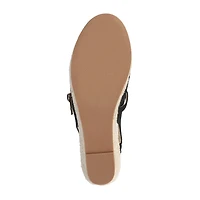 Journee Collection Womens Asmyna Espadrille Wedge Sandals