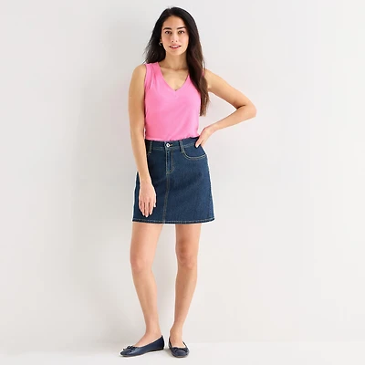 St. John's Bay Womens Tall Skort