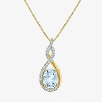 Gemstone 14K Gold Over Silver 2-pc. Oval Jewelry Set