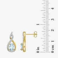 Gemstone 14K Gold Over Silver 2-pc. Oval Jewelry Set