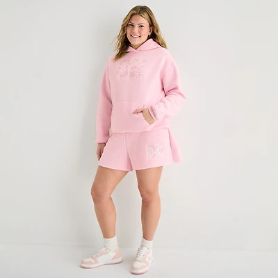 Forever 21 Womens Low Rise Juniors Plus Pull-On Short