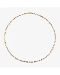 Limited Quantities! Womens 14K Gold 17 1/4 Inch Link Chain Necklace