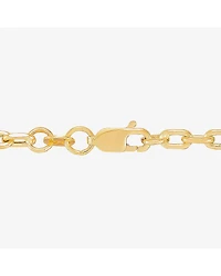 Limited Quantities! Womens 14K Gold Inch Cable Chain Necklace