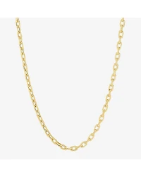 Limited Quantities! Womens 14K Gold Inch Cable Chain Necklace