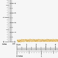 Limited Quantities! Womens 14K Gold 22 Inch Spiga Chain Necklace