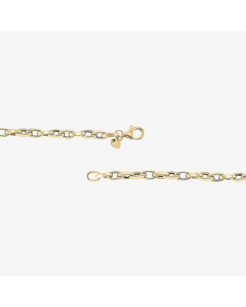 Limited Quantities! Mens 14K Gold 22 Inch Link Chain Necklace