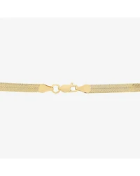 Limited Quantities! Womens 14K Gold 18 Inch Herringbone Chain Necklace