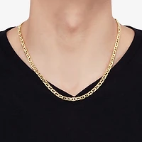Limited Quantities! Mens 10K Gold 20 Inch Mariner Chain Necklace