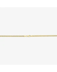 Limited Quantities! Womens 10K Gold 22 Inch Curb Chain Necklace