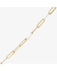 Limited Quantities! Womens 14K Gold 18 Inch Paperclip Chain Necklace