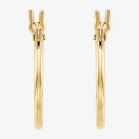 Limited Quantities! Girls 10K Gold 12mm Hoop Earrings