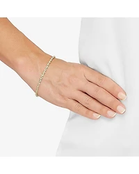 Limited Quantities! Womens 14K Gold 7.5 Inch Solid Rope Chain Bracelet