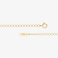 Limited Quantities! Girls 14K Gold 6 Inch Solid Curb Id Bracelet